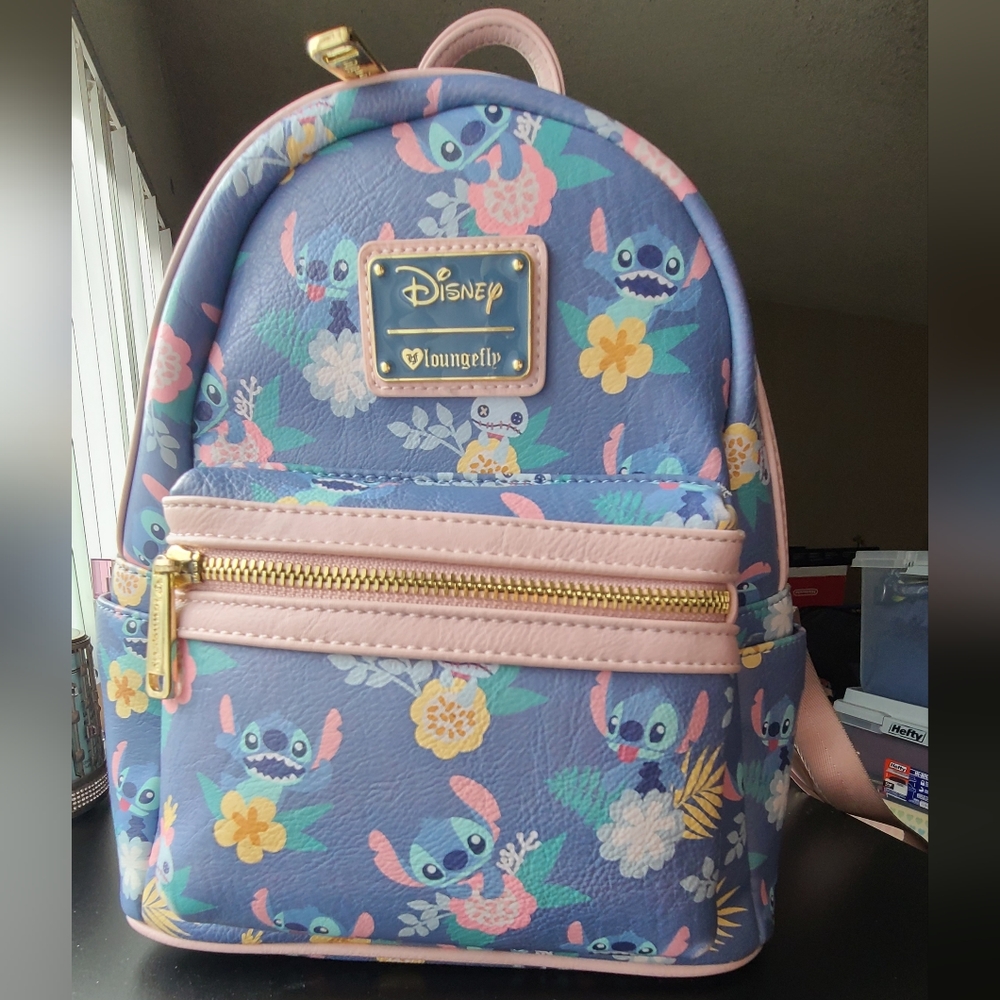 Used Loungefly Stitch Backpack
